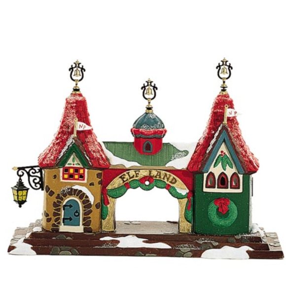 *UNOPENED* Welcome To Elf Land Gateway Entrance Department 56 Figurine - Picture 1 of 3